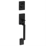 Sure-Loc Hardware Sure-Loc Modern SH500 FBL Modern Series Stockholm Dummy Handleset Flat Black