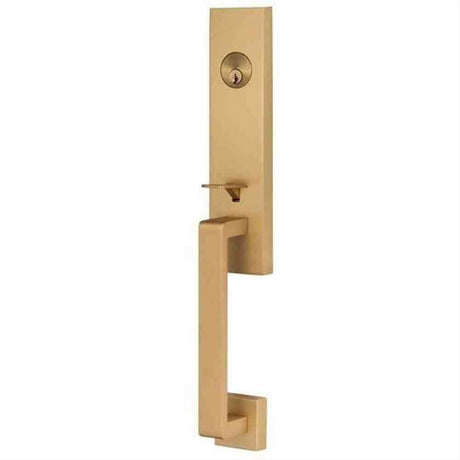 Sure-Loc Hardware Sure-Loc Modern TN500 SB Modern Series Turin Dummy Handleset Satin Brass