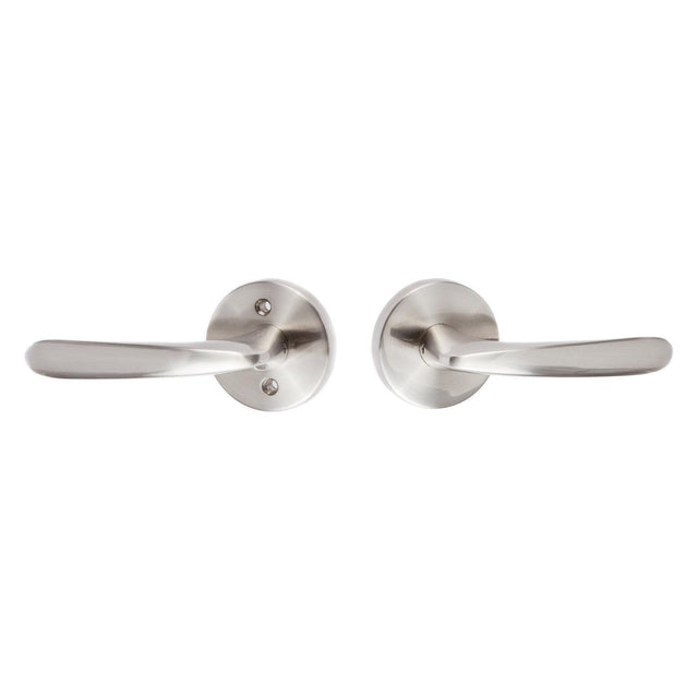 Sure-Loc Hardware Sure-Loc Modern TR101 15 Modern Series Torino Passage Door Lever Satin Nickel