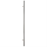Sure-Loc Hardware Sure-Loc PL-1RD48 26 48" Single-Sided Round Long Door Pull Polished Chrome