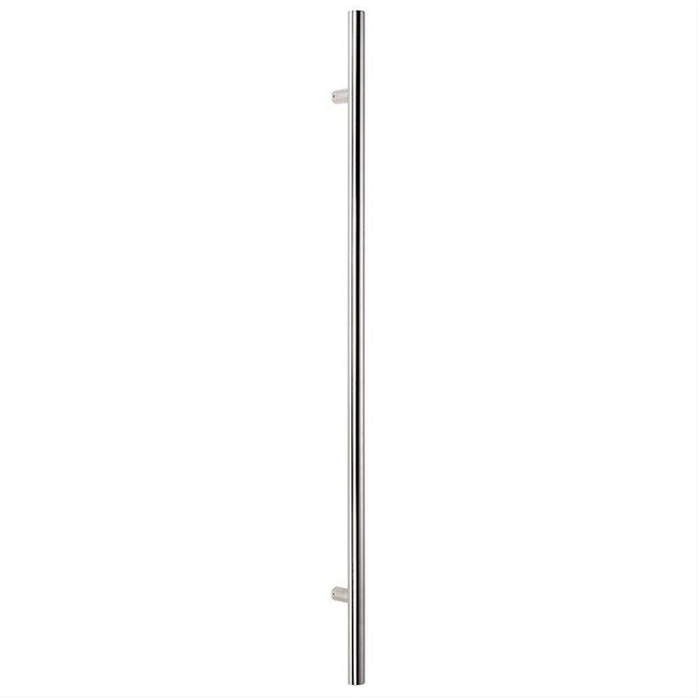 Sure-Loc Hardware Sure-Loc PL-1RD48 26 48" Single-Sided Round Long Door Pull Polished Chrome