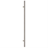 Sure-Loc Hardware Sure-Loc PL-1RD48 32D 48" Single-Sided Round Long Door Pull Satin Stainless