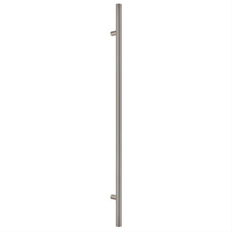 Sure-Loc Hardware Sure-Loc PL-1RD48 32D 48" Single-Sided Round Long Door Pull Satin Stainless