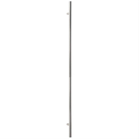 Sure-Loc Hardware Sure-Loc PL-1RD72 26 72" Single-Sided Round Long Door Pull Polished Chrome