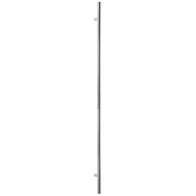 Sure-Loc Hardware Sure-Loc PL-1RD72 26 72" Single-Sided Round Long Door Pull Polished Chrome