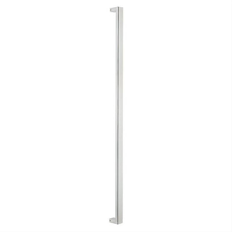 Sure-Loc Hardware Sure-Loc PL-1SQ48 26 48" Single-Sided Square Long Door Pull Polished Chrome