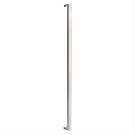Sure-Loc Hardware Sure-Loc PL-1SQ48 32D 48" Single-Sided Square Long Door Pull Satin Stainless