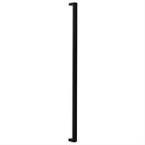 Sure-Loc Hardware Sure-Loc PL-1SQ48 FBL 48" Single-Sided Square Long Door Pull Flat Black