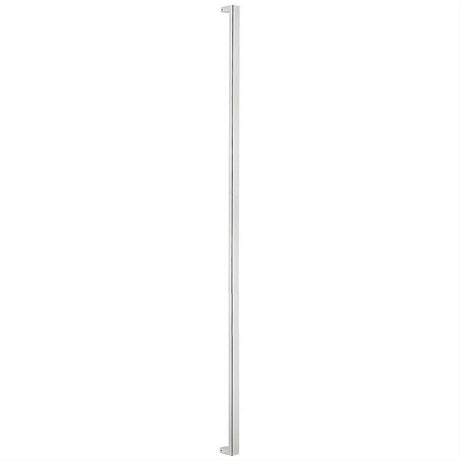 Sure-Loc Hardware Sure-Loc PL-1SQ72 32D 72" Single-Sided Square Long Door Pull Satin Stainless