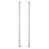 Sure-Loc Hardware Sure-Loc PL-2SQ48 26 48" Double-Sided Square Long Door Pull Polished Chrome