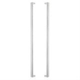 Sure-Loc Hardware Sure-Loc PL-2SQ72 32D 72" Double-Sided Square Long Door Pull Satin Stainless