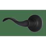 Sure-Loc Hardware Sure-Loc SB101 FBL Snowbird Passage Door Lever Flat Black