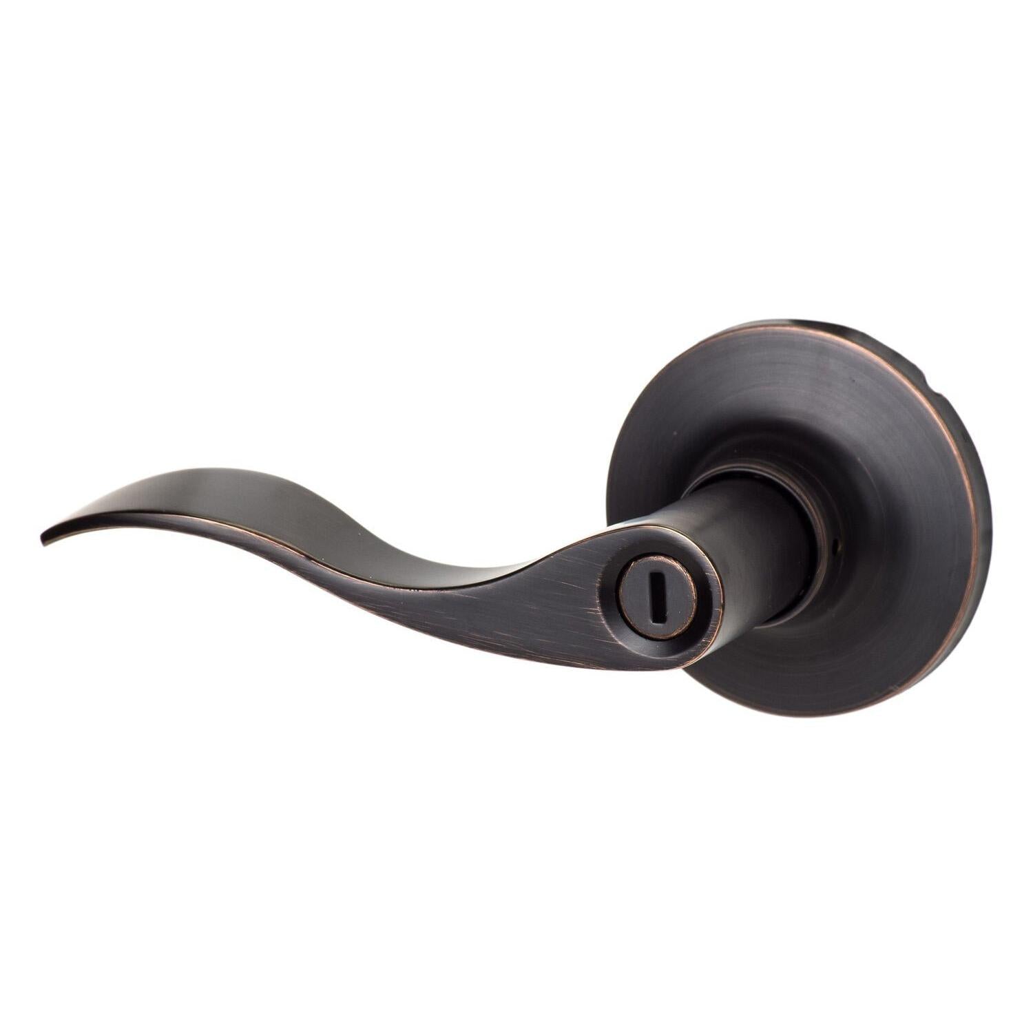 Sure-Loc Hardware Sure-Loc SB102 11P Snowbird Privacy Door Lever Vintage Bronze