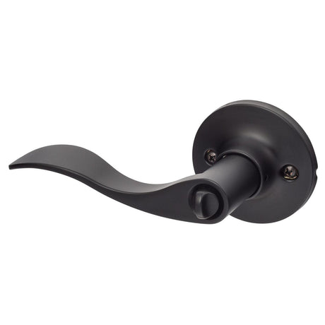 Sure-Loc Hardware Sure-Loc SB102 FBL Snowbird Privacy Door Lever Flat Black