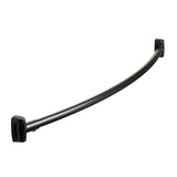 Sure-Loc Hardware Sure-Loc SCR-CV1 FBL Bathroom Series Curved Shower Curtain Rod Flat Black
