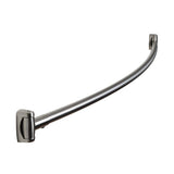 Sure-Loc Hardware Sure-Loc SCR-CV2 32D Adjustable 5-6 Feet Curved Shower Curtain Rod Satin Stainless