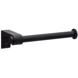 Sure-Loc Hardware Sure-Loc SD-PH1 FBL Bathroom Series Sedona Single Post Paper Holder Flat Black
