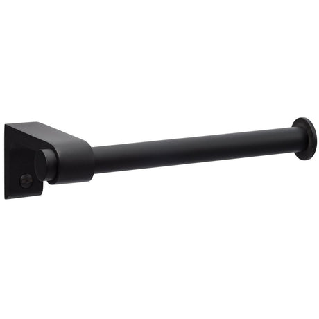 Sure-Loc Hardware Sure-Loc SD-PH1 FBL Bathroom Series Sedona Single Post Paper Holder Flat Black