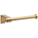 Sure-Loc Hardware Sure-Loc SD-PH1 SB Bathroom Series Sedona Single Post Paper Holder Satin Brass