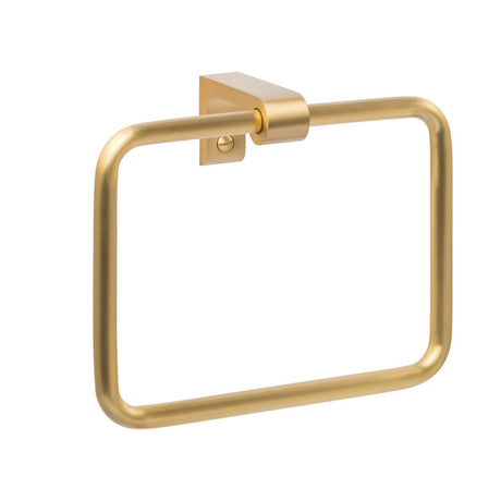 Sure-Loc Hardware Sure-Loc SD-TR1 SB Bathroom Series Sedona Towel Ring Satin Brass