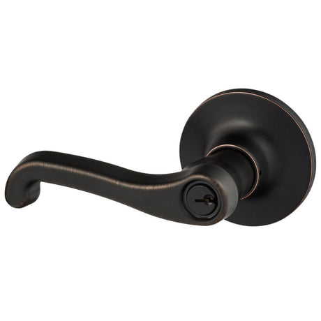 Sure-Loc Hardware Sure-Loc SG107 11P Sage Keyed Entry Door Lever Vintage Bronze