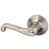 Sure-Loc Hardware Sure-Loc SG107 15 Sage Keyed Entry Door Lever Satin Nickel