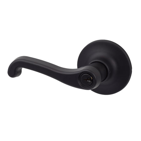 Sure-Loc Hardware Sure-Loc SG107 FBL Sage Keyed Entry Door Lever Flat Black