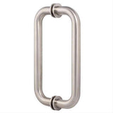 Sure-Loc Hardware Sure-Loc SHR-1 32D 2-Sided C-Shaped Shower Door Handle Satin Stainless