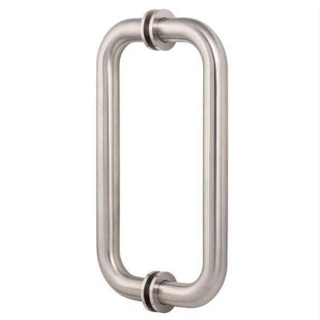 Sure-Loc Hardware Sure-Loc SHR-1 32D 2-Sided C-Shaped Shower Door Handle Satin Stainless