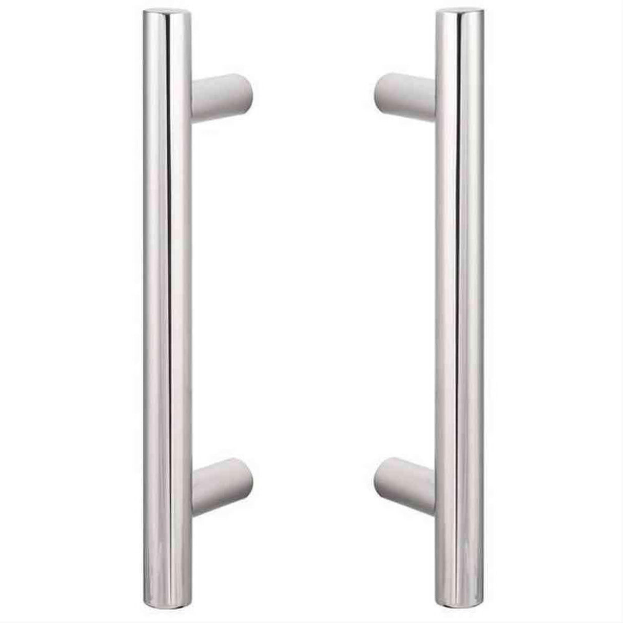 Sure-Loc Hardware Sure-Loc SHR-RD1 26 12 Inch 2-Sided Round Shower Door Handle Polished Chrome