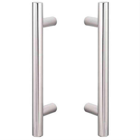 Sure-Loc Hardware Sure-Loc SHR-RD1 26 12 Inch 2-Sided Round Shower Door Handle Polished Chrome
