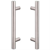 Sure-Loc Hardware Sure-Loc SHR-RD1 32D 12 Inch 2-Sided Round Shower Door Handle Satin Stainless