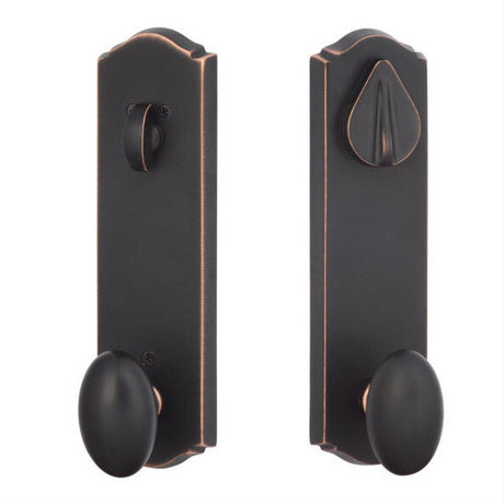 Sure-Loc Hardware Sure-Loc SR107-DB 11P Slickrock Keyed Entry Entry Door Knob and Deadbolt Vintage Bronze