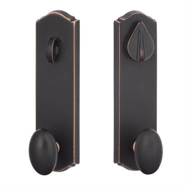Sure-Loc Hardware Sure-Loc SR107-DB 11P Slickrock Keyed Entry Entry Door Knob and Deadbolt Vintage Bronze
