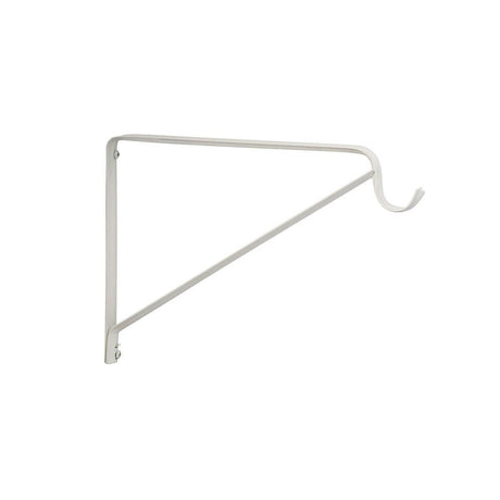 Sure-Loc Hardware Sure-Loc SRS-3 Fixed Shelf and Rod Support White Powder Coat