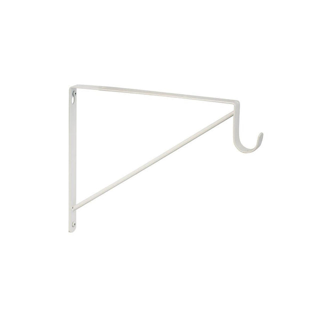 Sure-Loc Hardware Sure-Loc SRS-4 Heavy Duty Shelf and Rod Support White Powder Coat