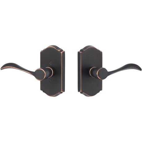 Sure-Loc Hardware Sure-Loc SS101 11P RH Sandstone Passage Door Lever Right Hand Vintage Bronze