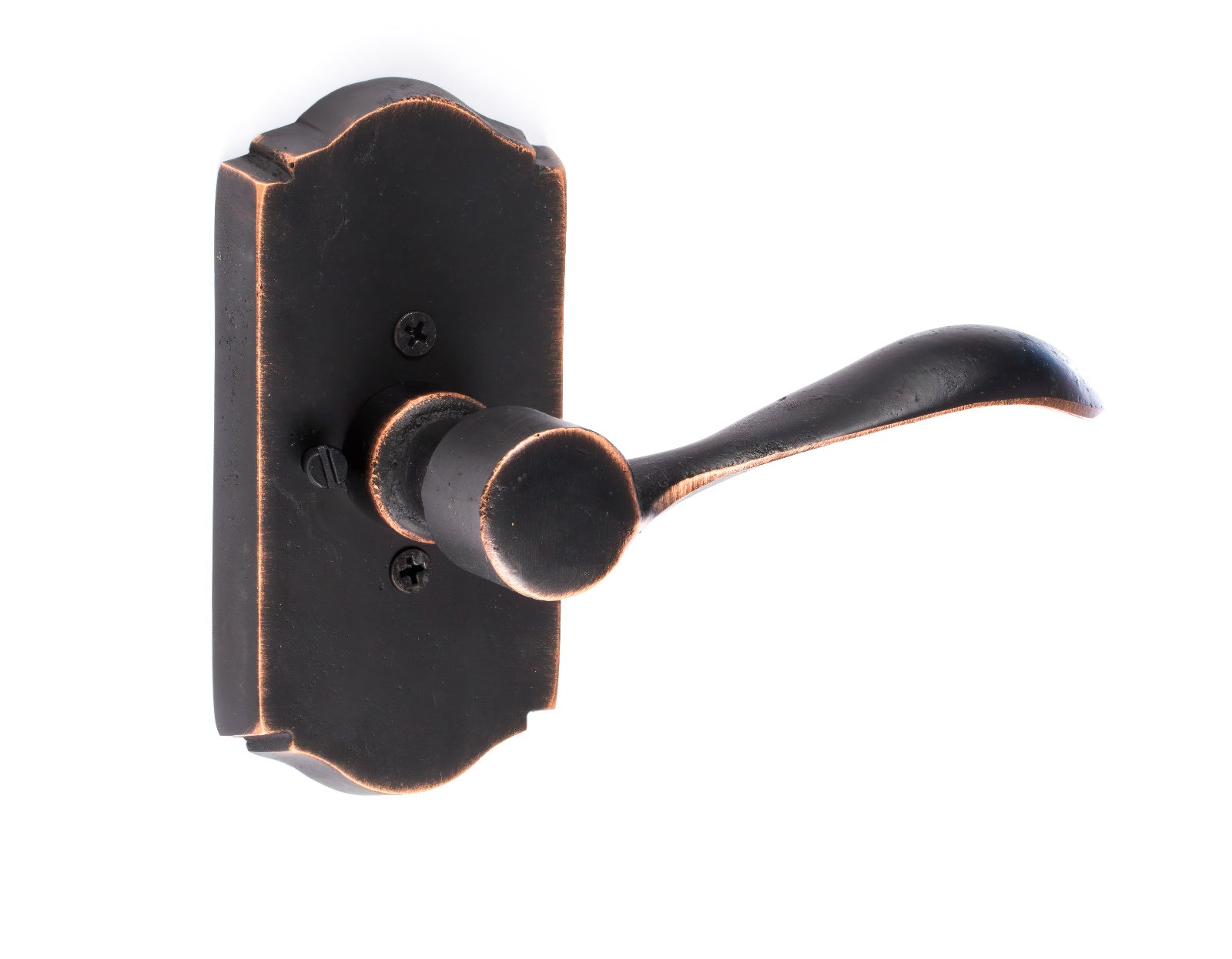 Sure-Loc Hardware Sure-Loc SS102 11P RH Sandstone Right Hand Privacy Door Lever in Vintage Bronze