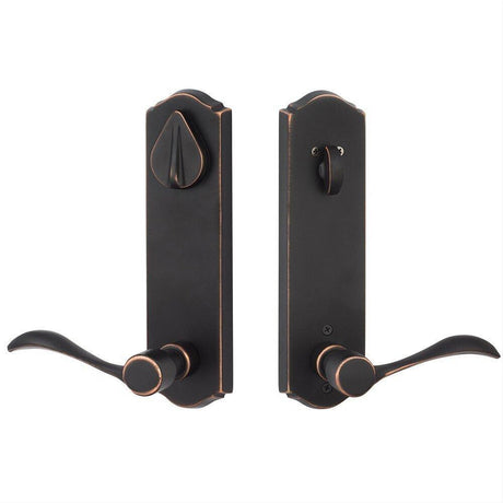 Sure-Loc Hardware Sure-Loc SS107-DB 11P LH Sandstone Keyed Right Hand Door Lever Vintage Bronze