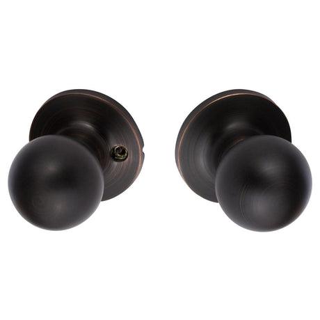 Sure-Loc Hardware Sure-Loc TA101 11P Tahoe Passage Door Knob Vintage Bronze