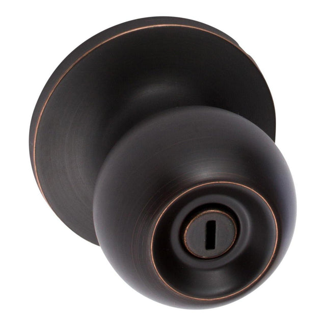 Sure-Loc Hardware Sure-Loc TA102 11P Tahoe Privacy Door Knob Vintage Bronze