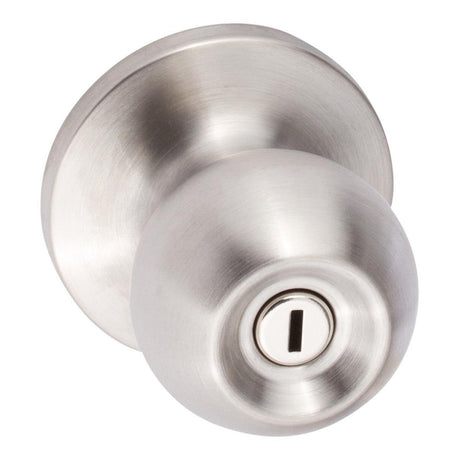 Sure-Loc Hardware Sure-Loc TA102 32D Tahoe Privacy Door Knob Satin Stainless