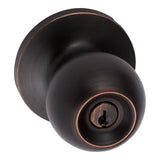 Sure-Loc Hardware Sure-Loc TA107 11P Tahoe Keyed Entry Knob Vintage Bronze