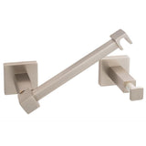 Sure-Loc Hardware Sure-Loc VR-PH2PV 15 Vlora Bath Series Solid Brass Pivot Paper Holder Satin Nickel