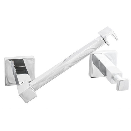 Sure-Loc Hardware Sure-Loc VR-PH2PV 26 Vlora Bath Series Solid Brass Pivot Paper Holder Polished Chrome