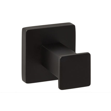 Sure-Loc Hardware Sure-Loc VR-RH1 FBL Vlora Bath Series Robe Hook Flat Black
