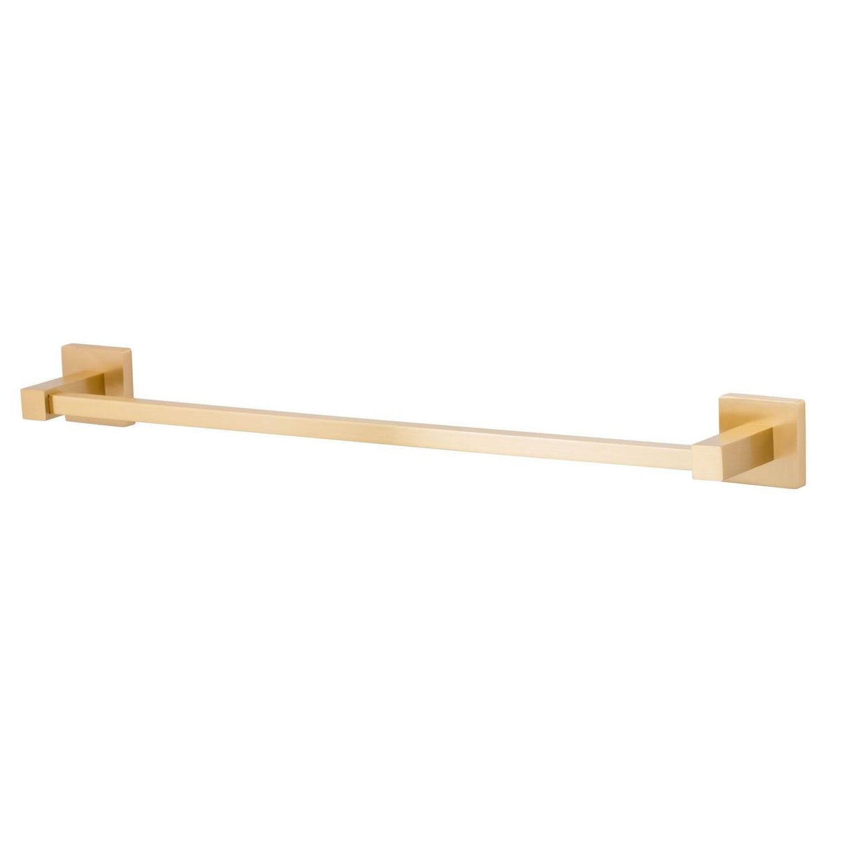 Sure-Loc Hardware Sure-Loc VR-TB30 SB Vlora Bath Series Solid Brass 30 Inch Towel Bar Satin Brass