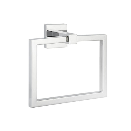 Sure-Loc Hardware Sure-Loc VR-TR1 26 Vlora Bath Series Solid Brass Towel Ring Polished Chrome