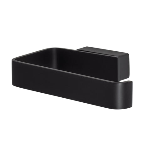 Sure-Loc Hardware Sure-Loc VS-PH1 FBL Vaasa Bath Series Single Post Paper Holder Flat Black