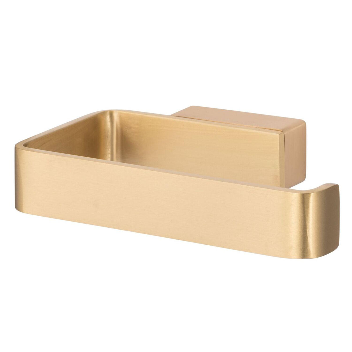 Sure-Loc Hardware Sure-Loc VS-PH1 SB Vaasa Bath Series Single Post Paper Holder Satin Brass